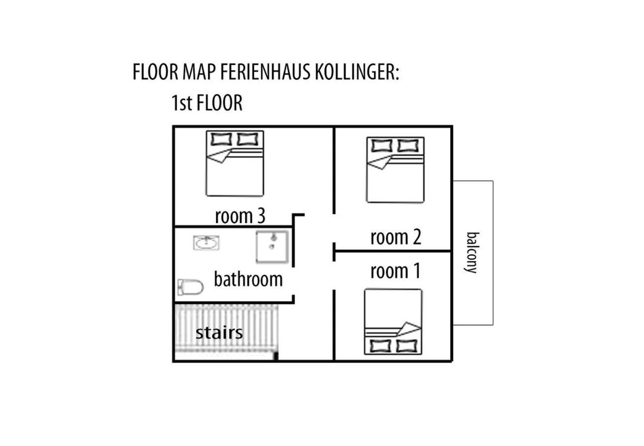 Willa Ferienhaus Kollinger Kaprun Zewnętrze zdjęcie